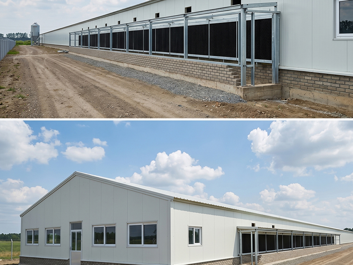 Manure Belt and Egg Collection Line